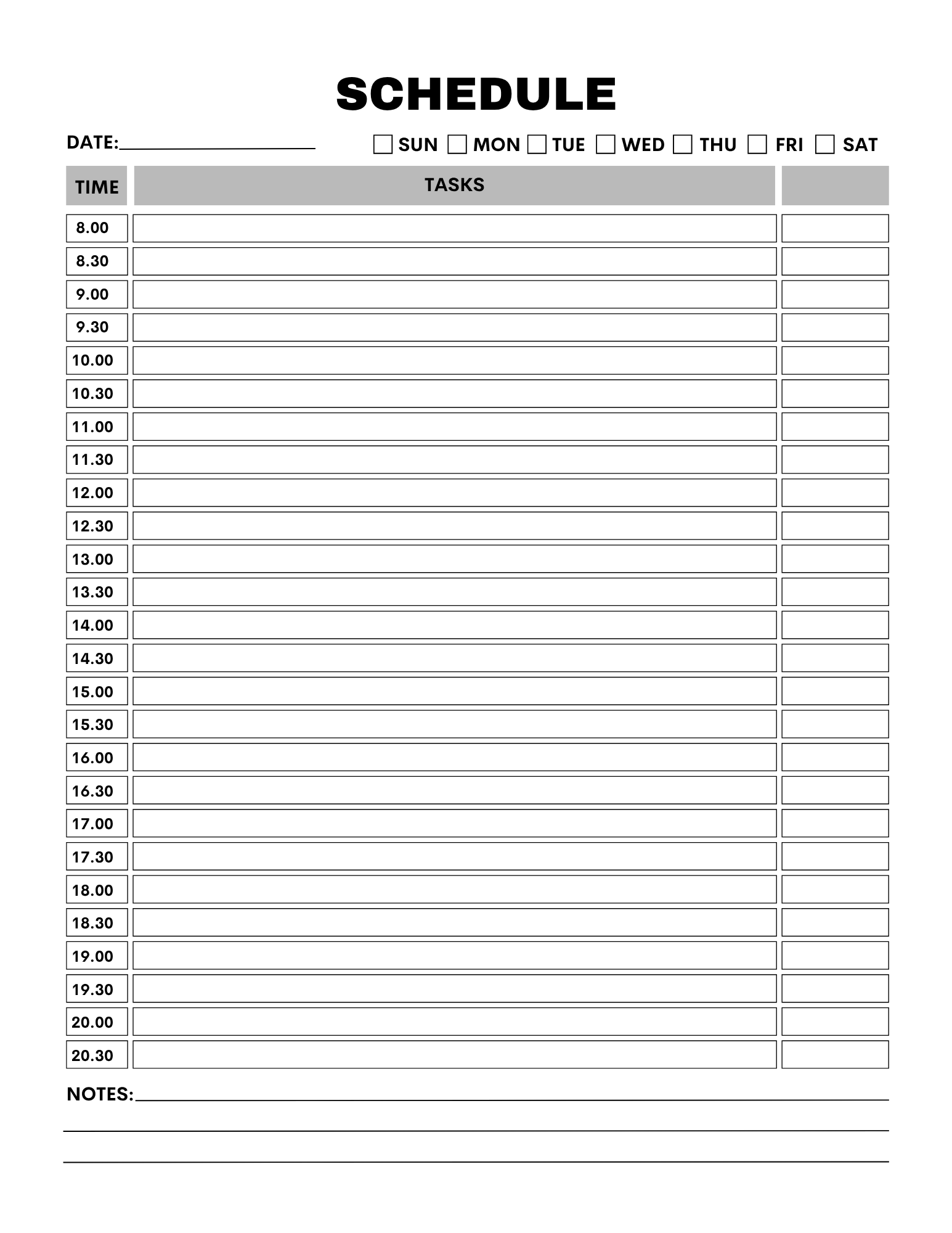 Office Tasks Planner