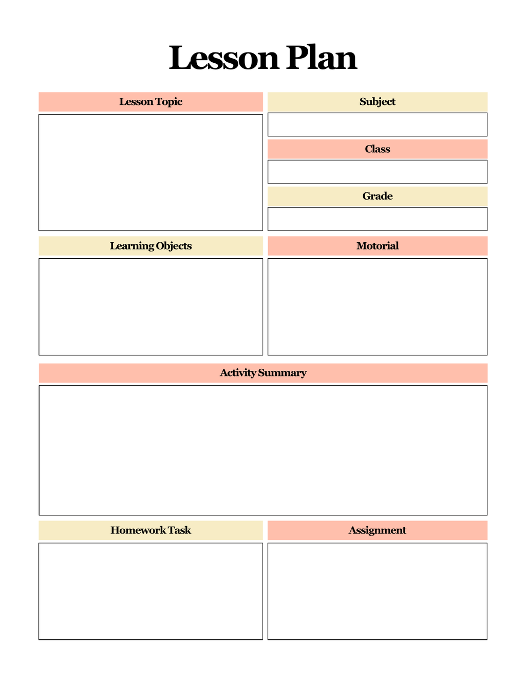 Educator's Master Organizer