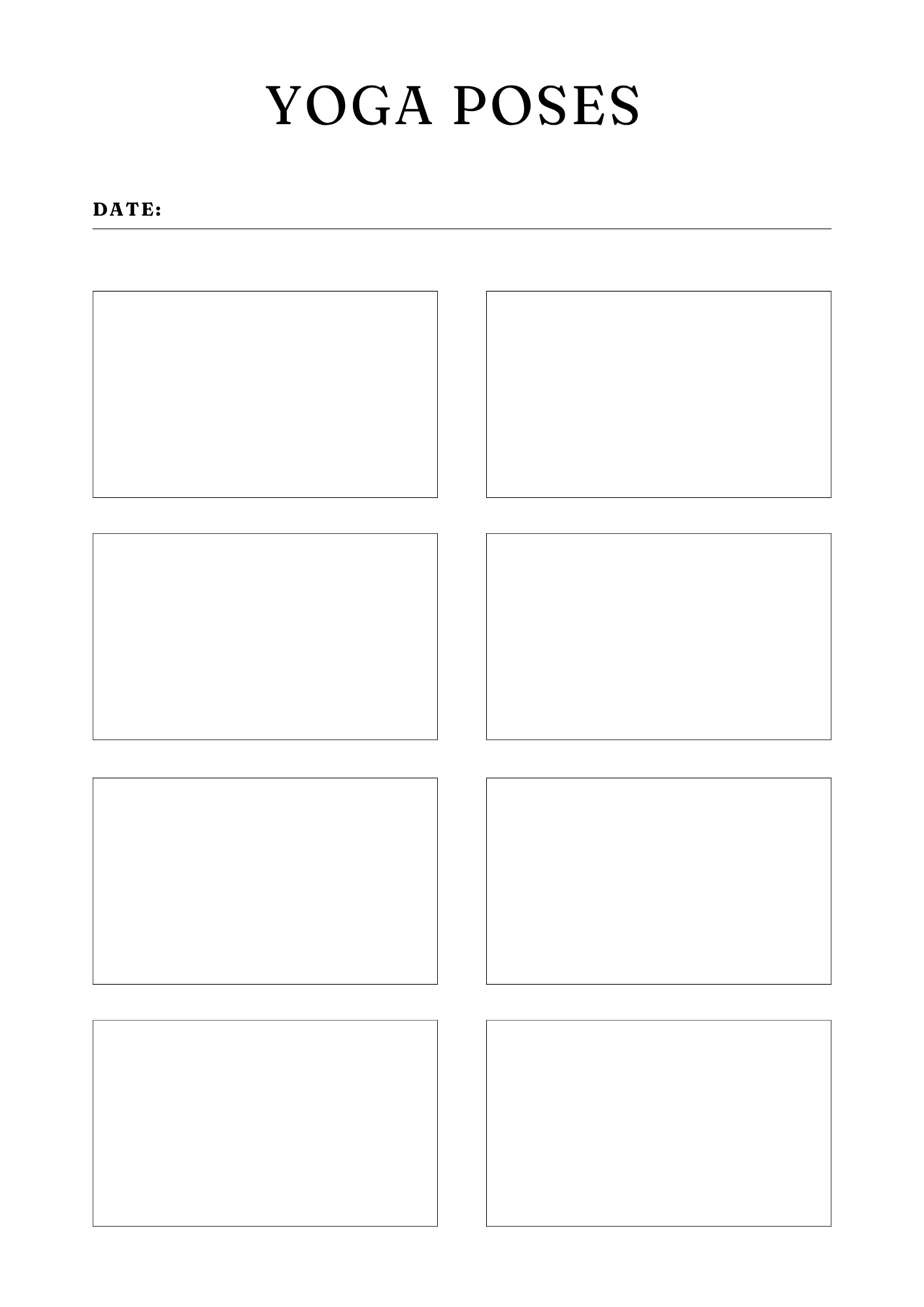 Serenity Yoga Planner