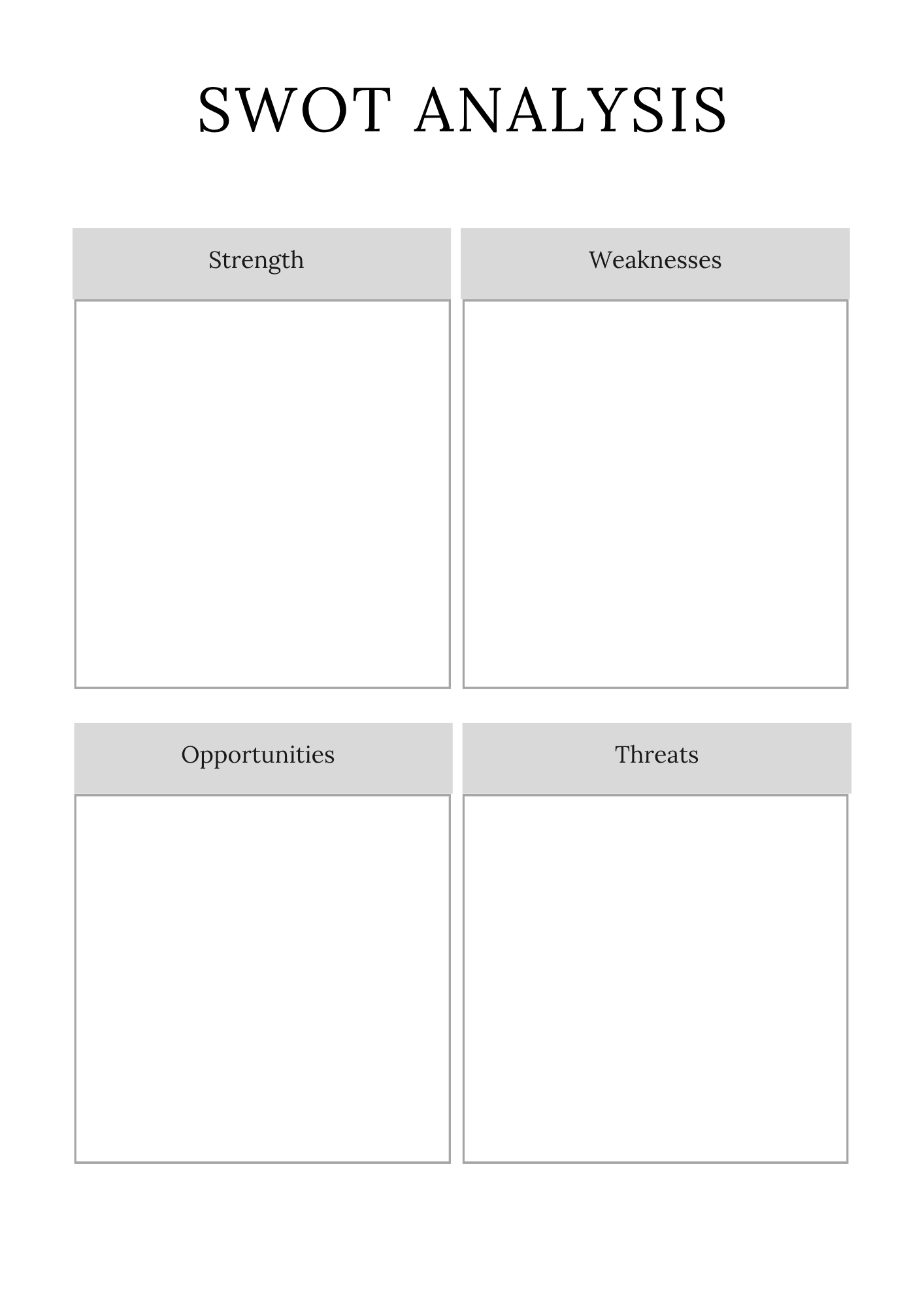 Complete Online Shop Planner