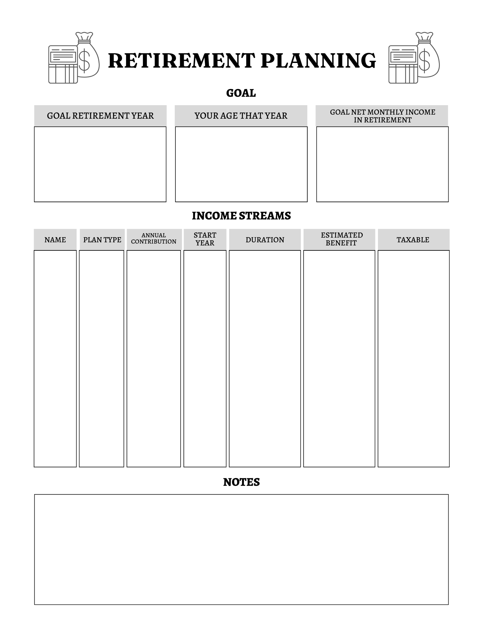 Comprehensive Financial Freedom Planner