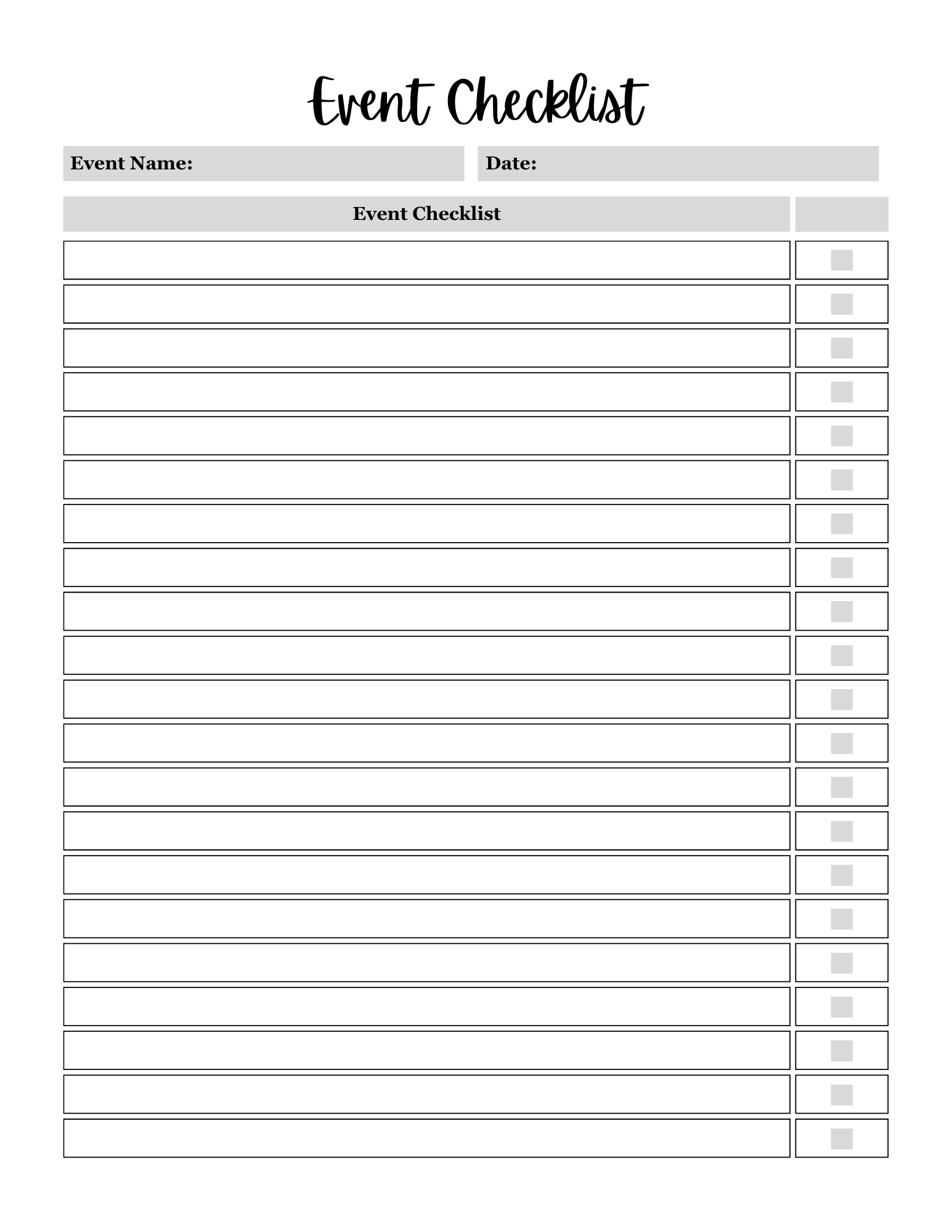 Event Planner
