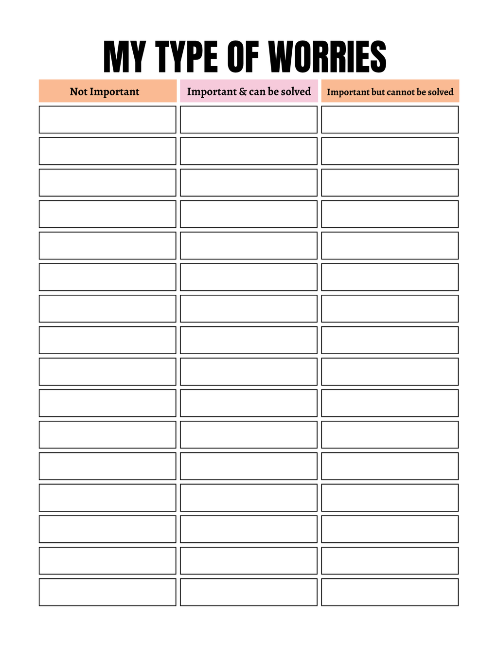 Self Control Activity Book