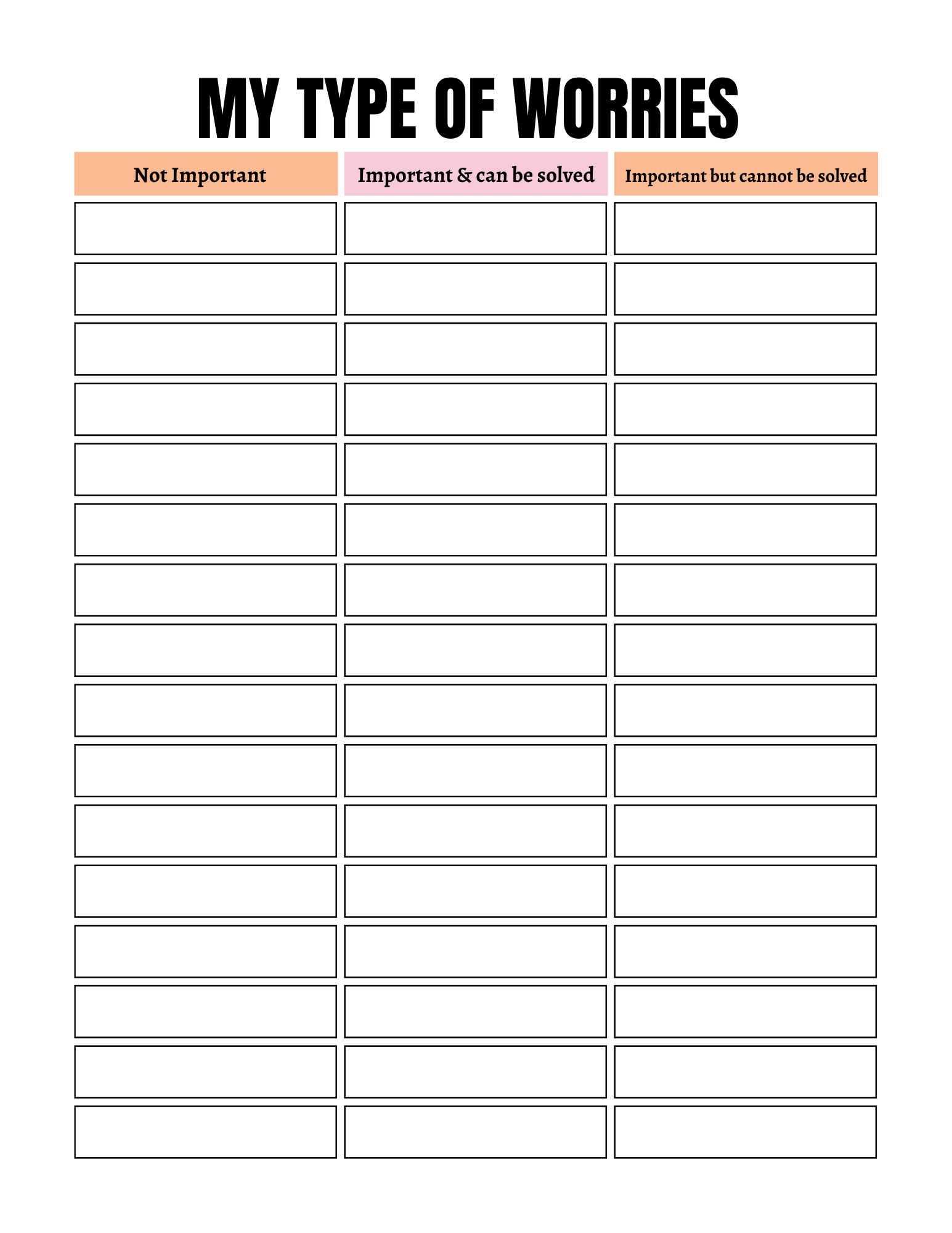 Self Control Activity Book