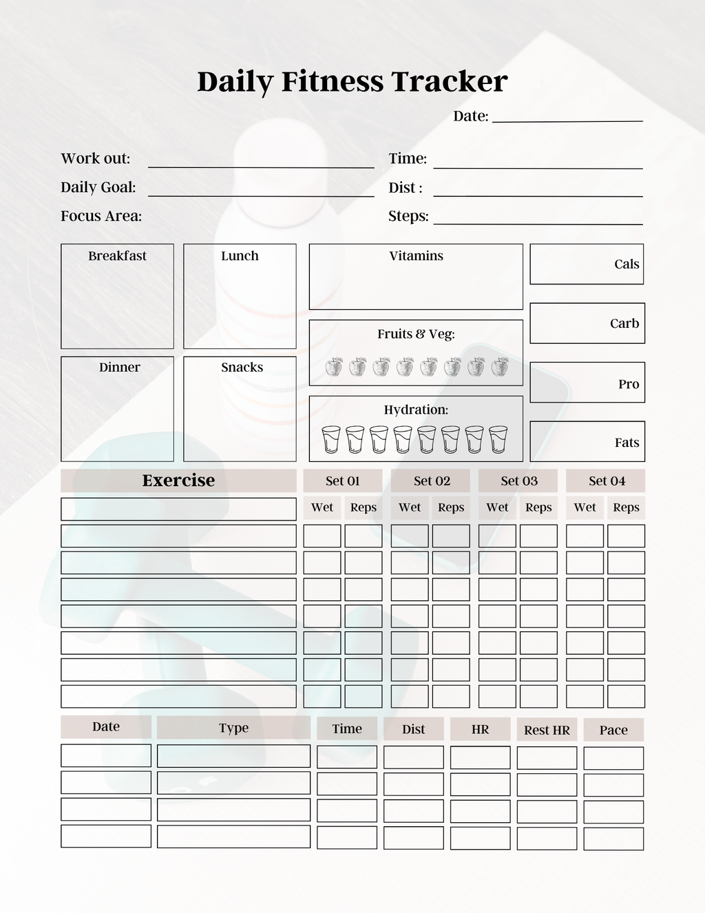 Ultimate Fitness Planner