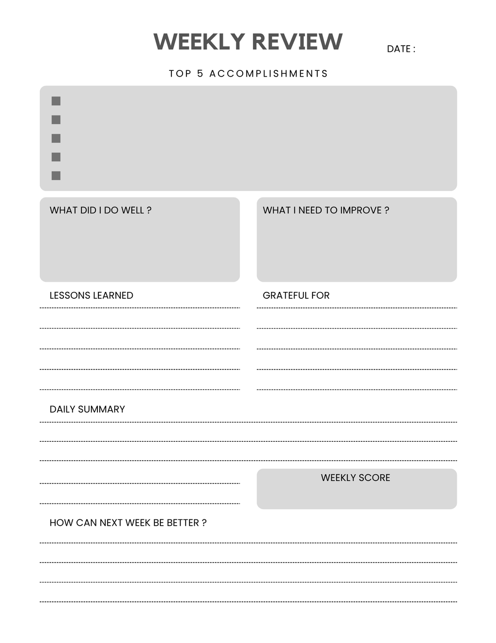 Small Business Planner