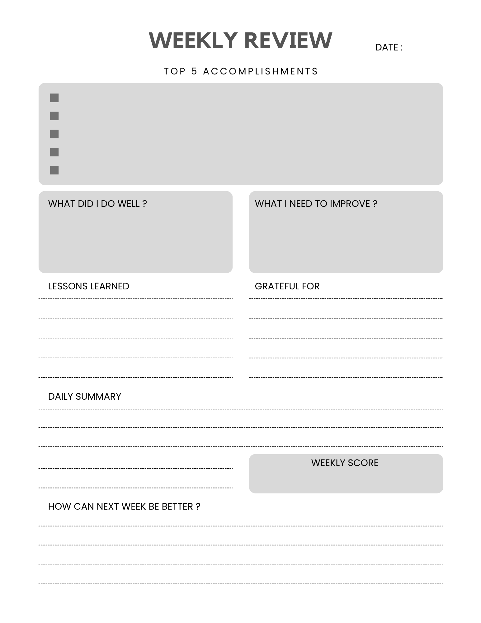 Small Business Planner