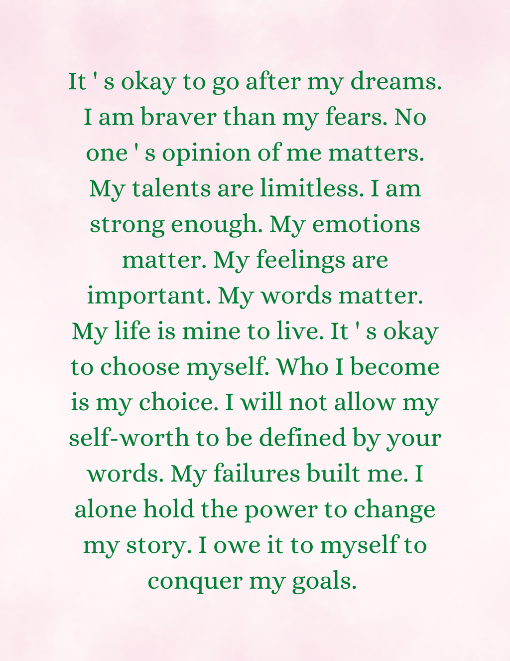 1000 Positive Affirmation for Women