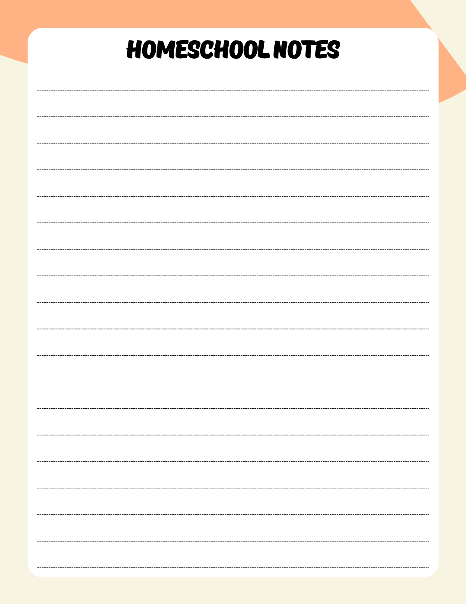 Comprehensive Homeschool Planner