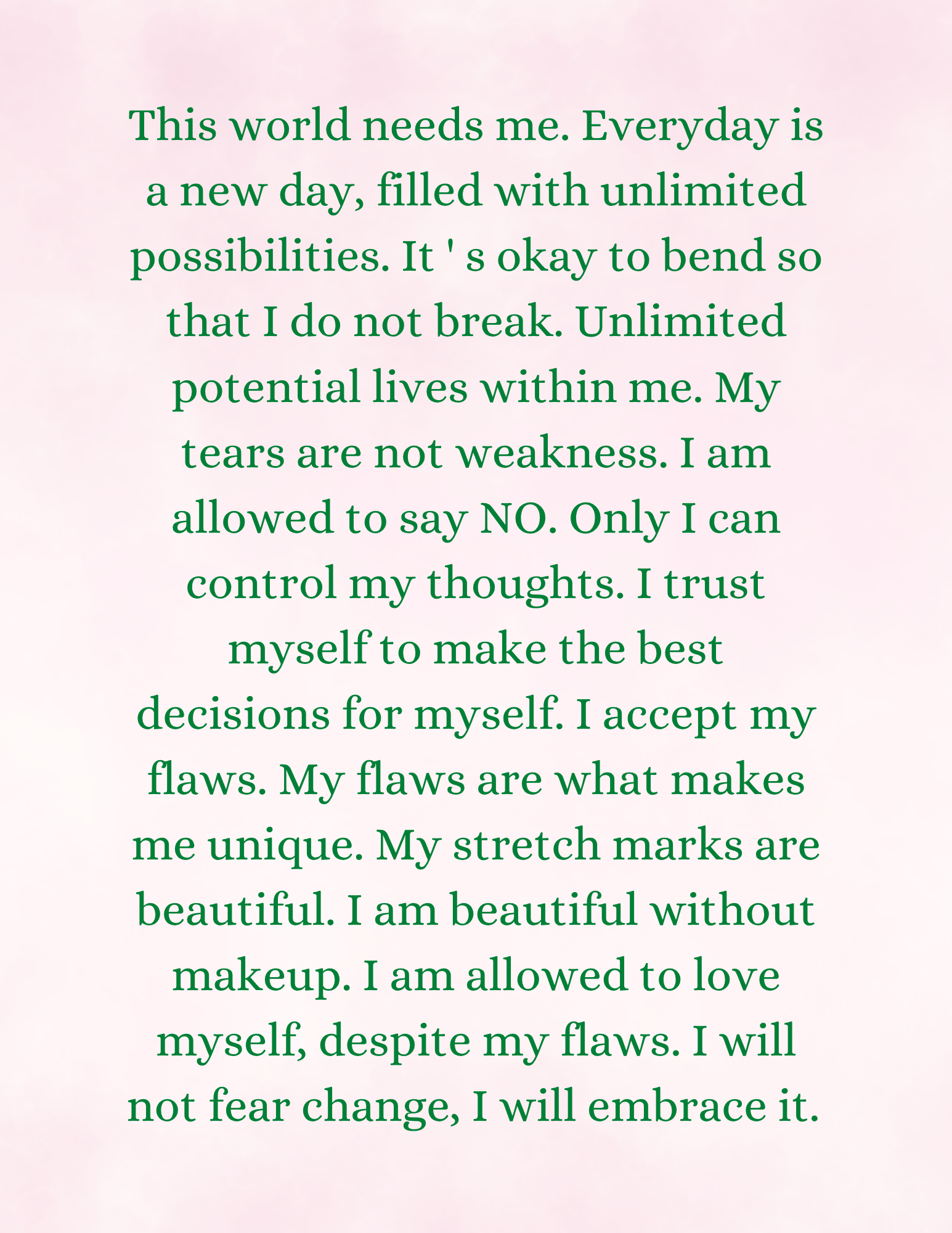 1000 Positive Affirmation for Women
