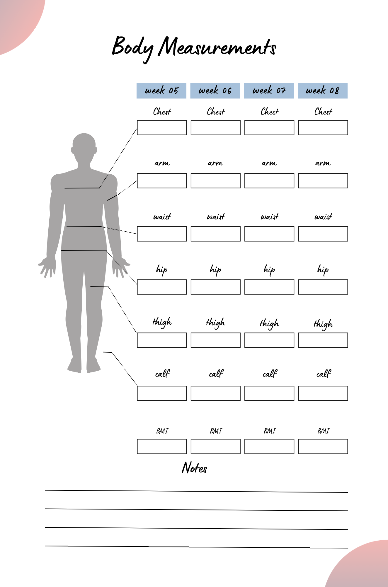Transform 12 Weight Loss Planner