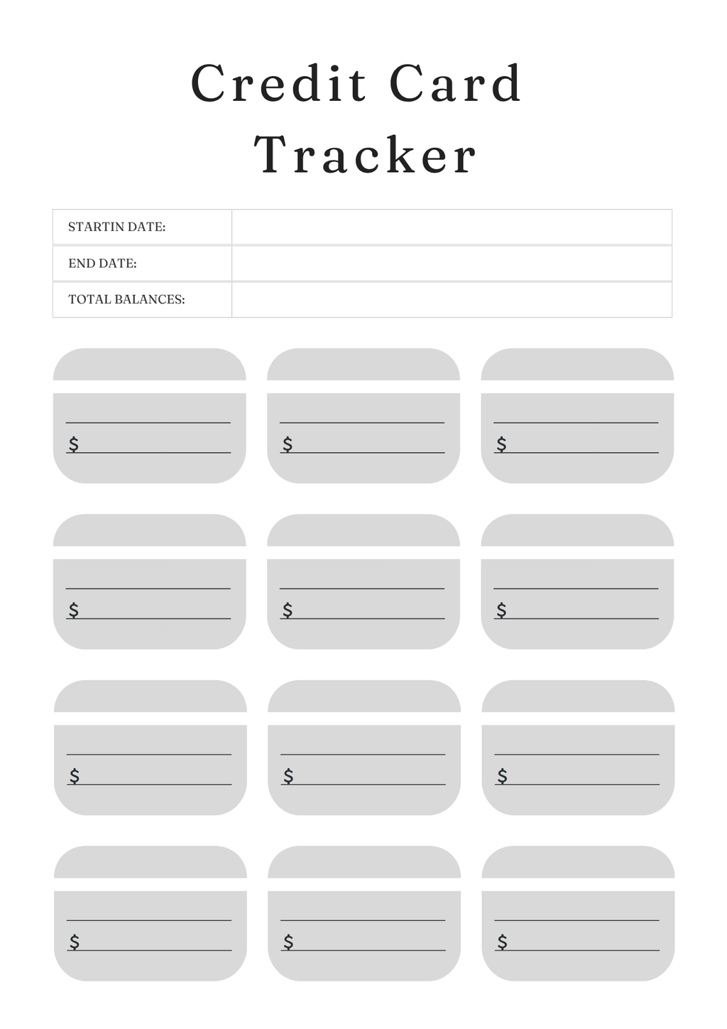Debt Freedom Tracker