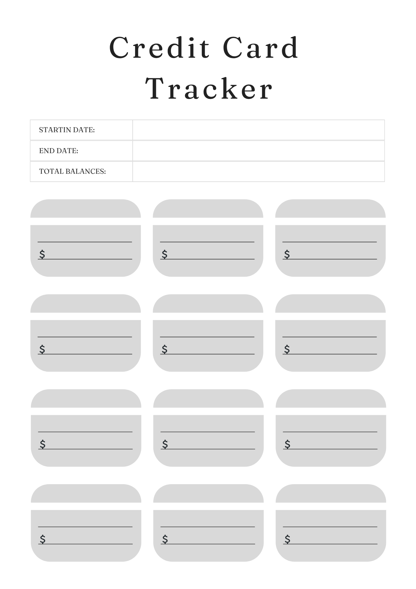 Debt Freedom Tracker
