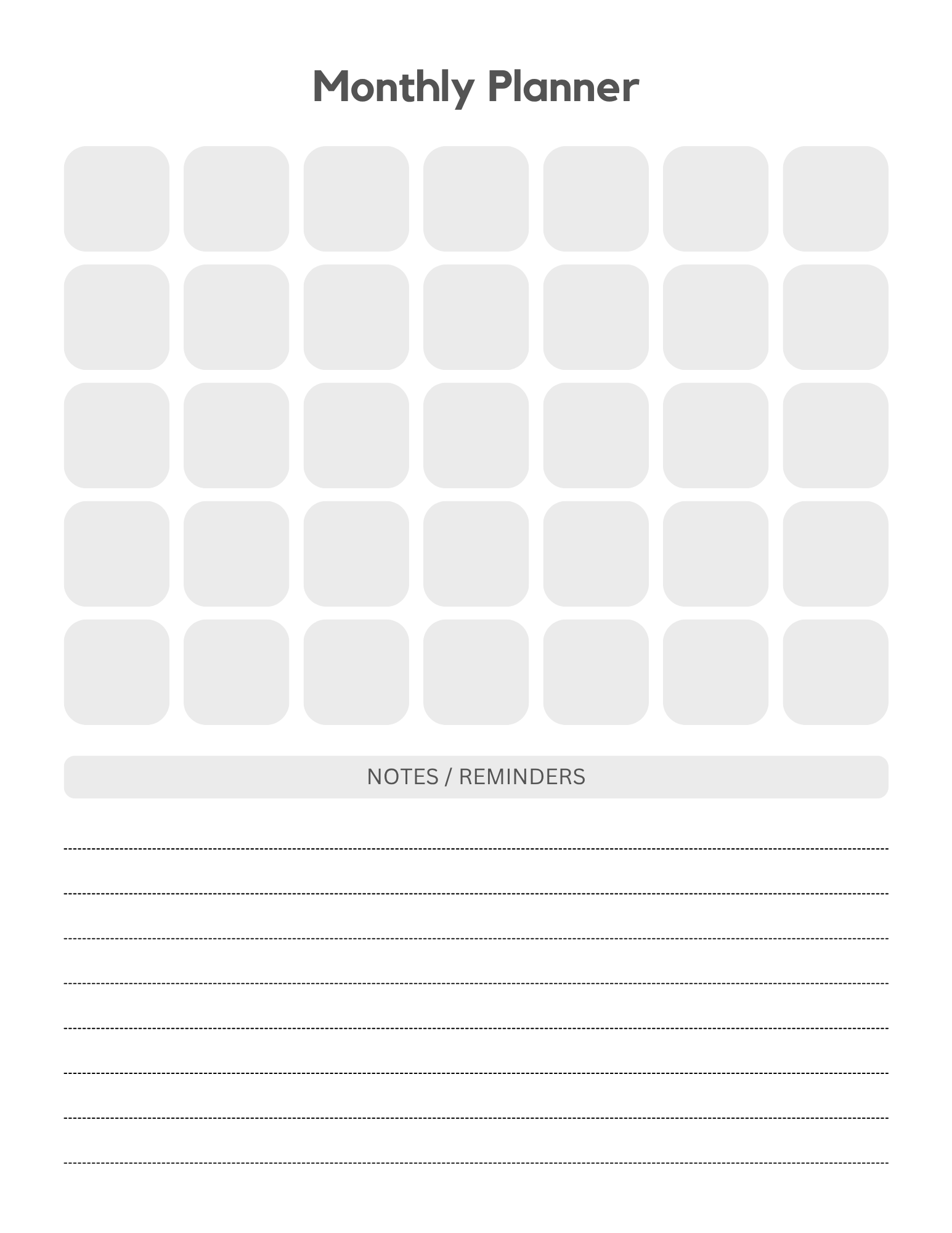 Small Business Planner