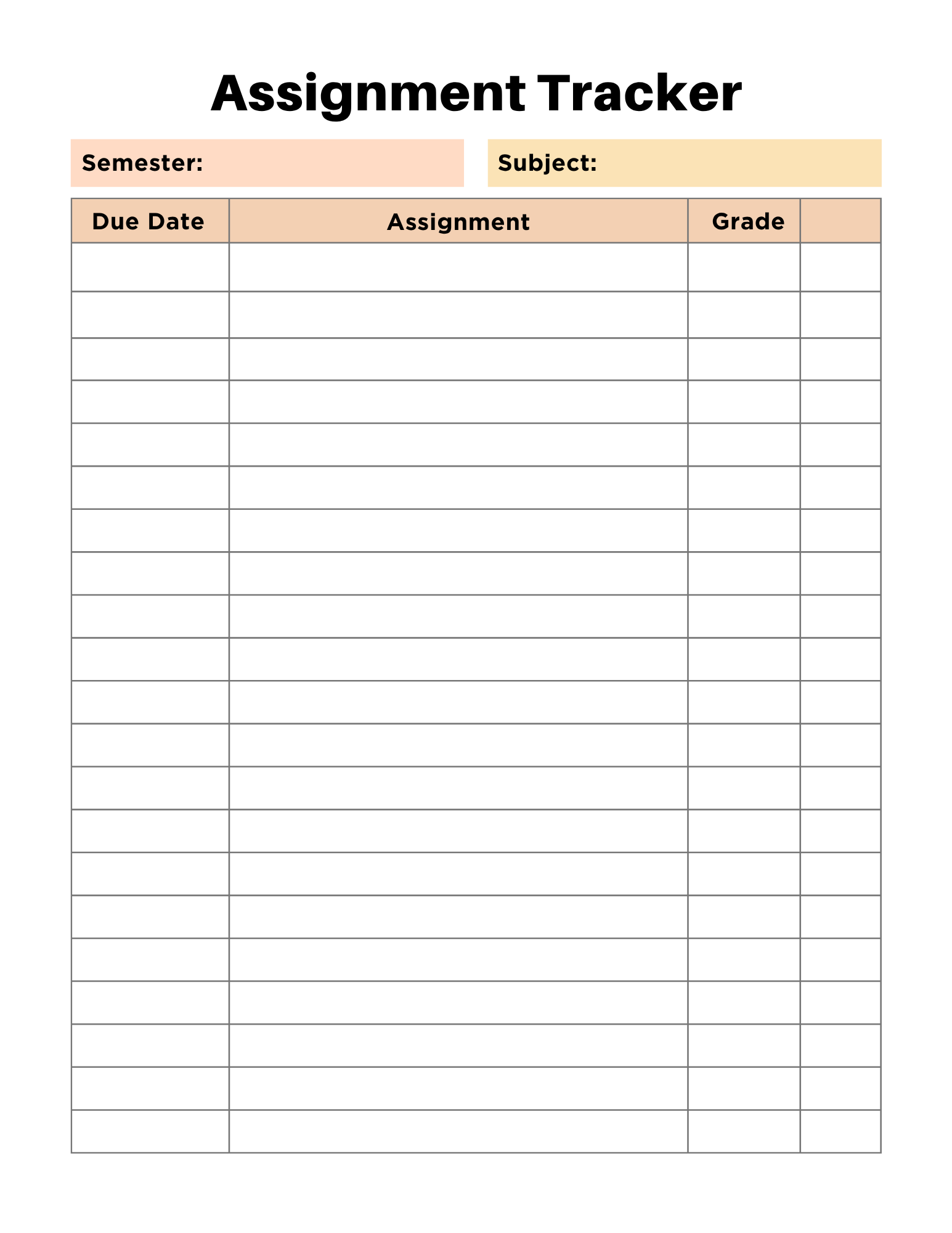 Student Success Organizer