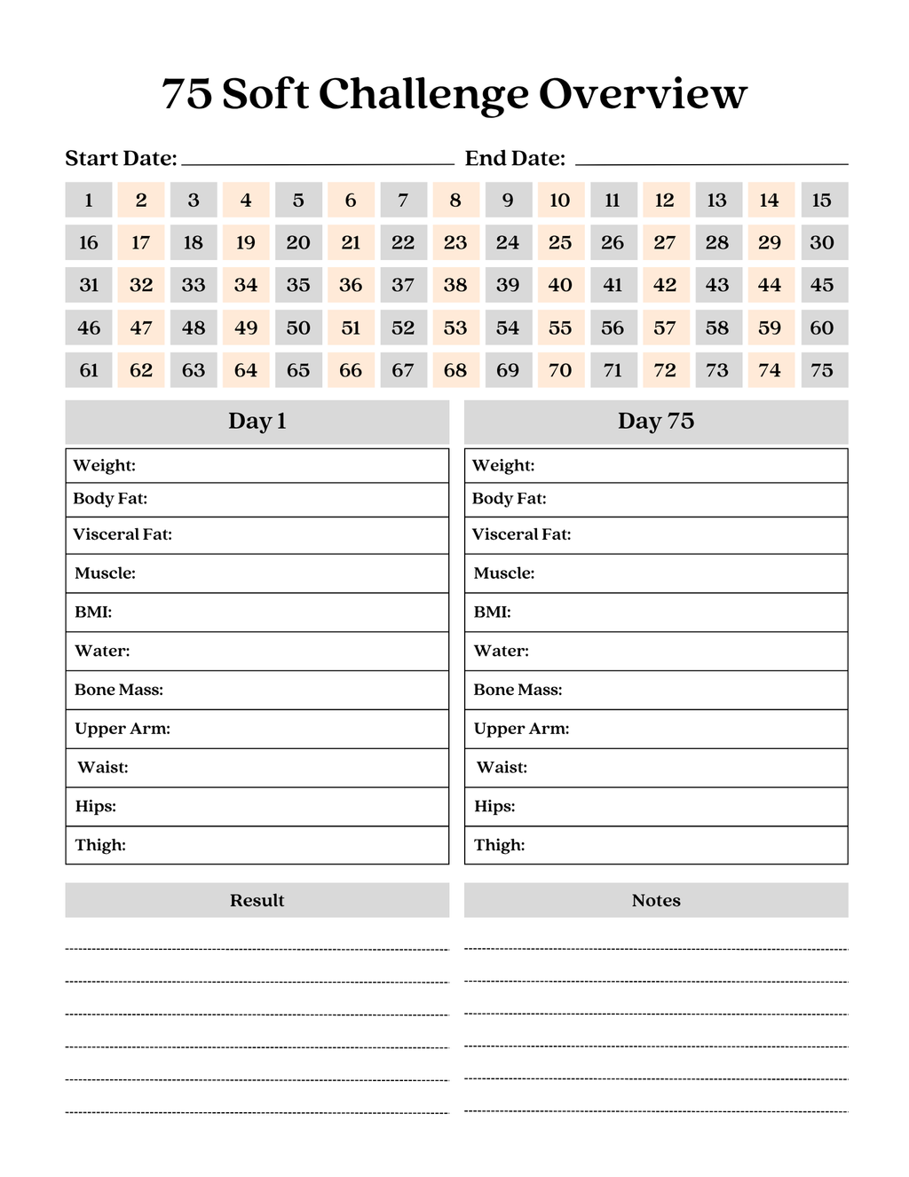 75 Soft Challenge Tracker