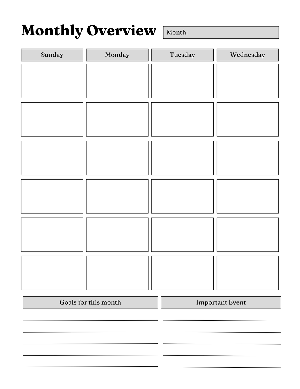 Social Media Success Planner