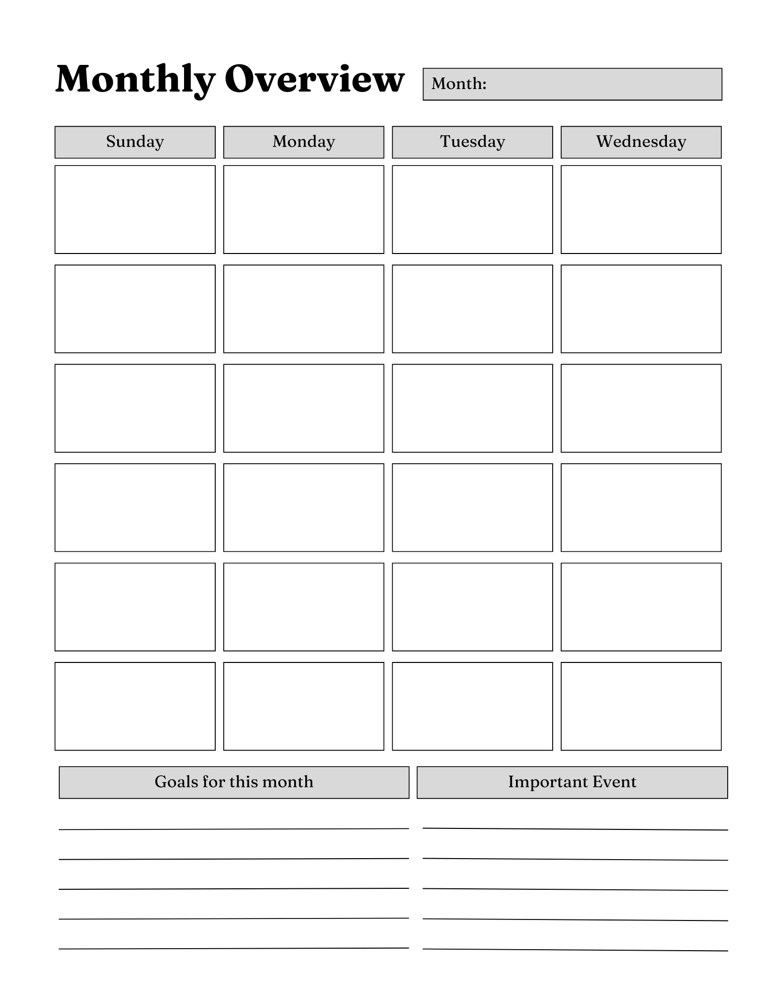 Social Media Success Planner