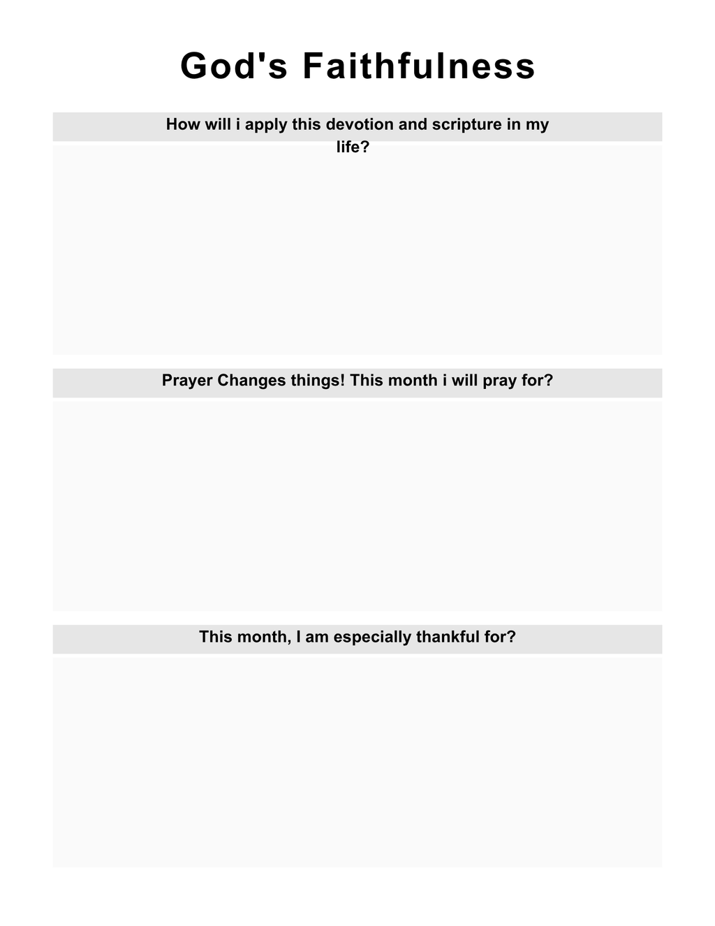 Daily Devotional Planner