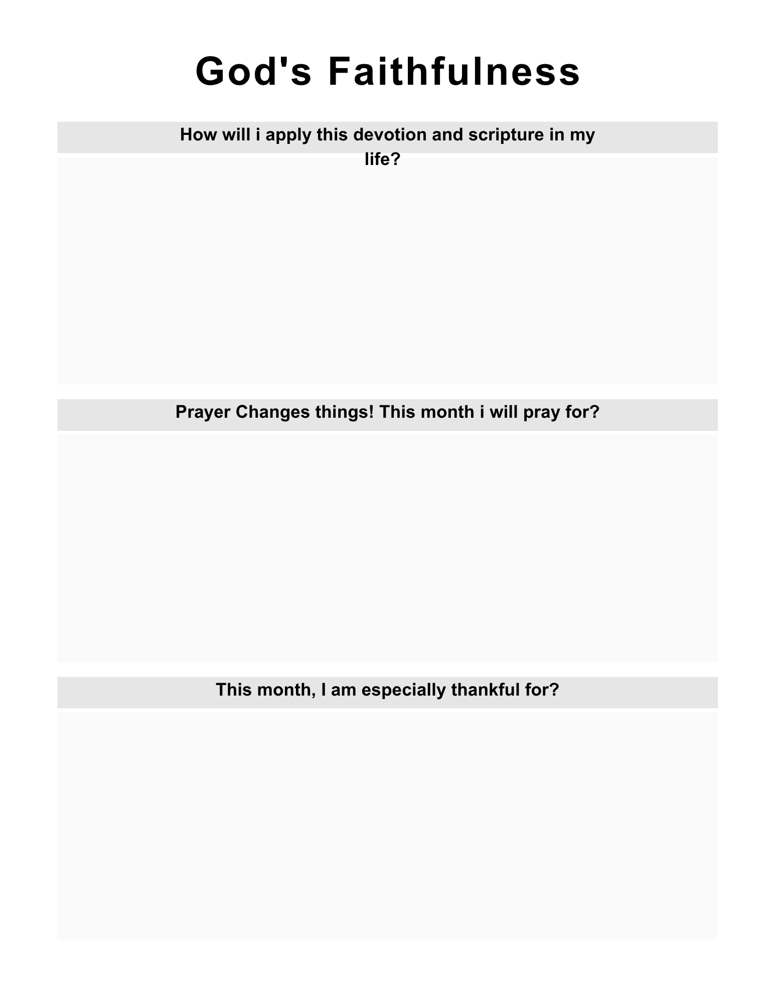 Daily Devotional Planner