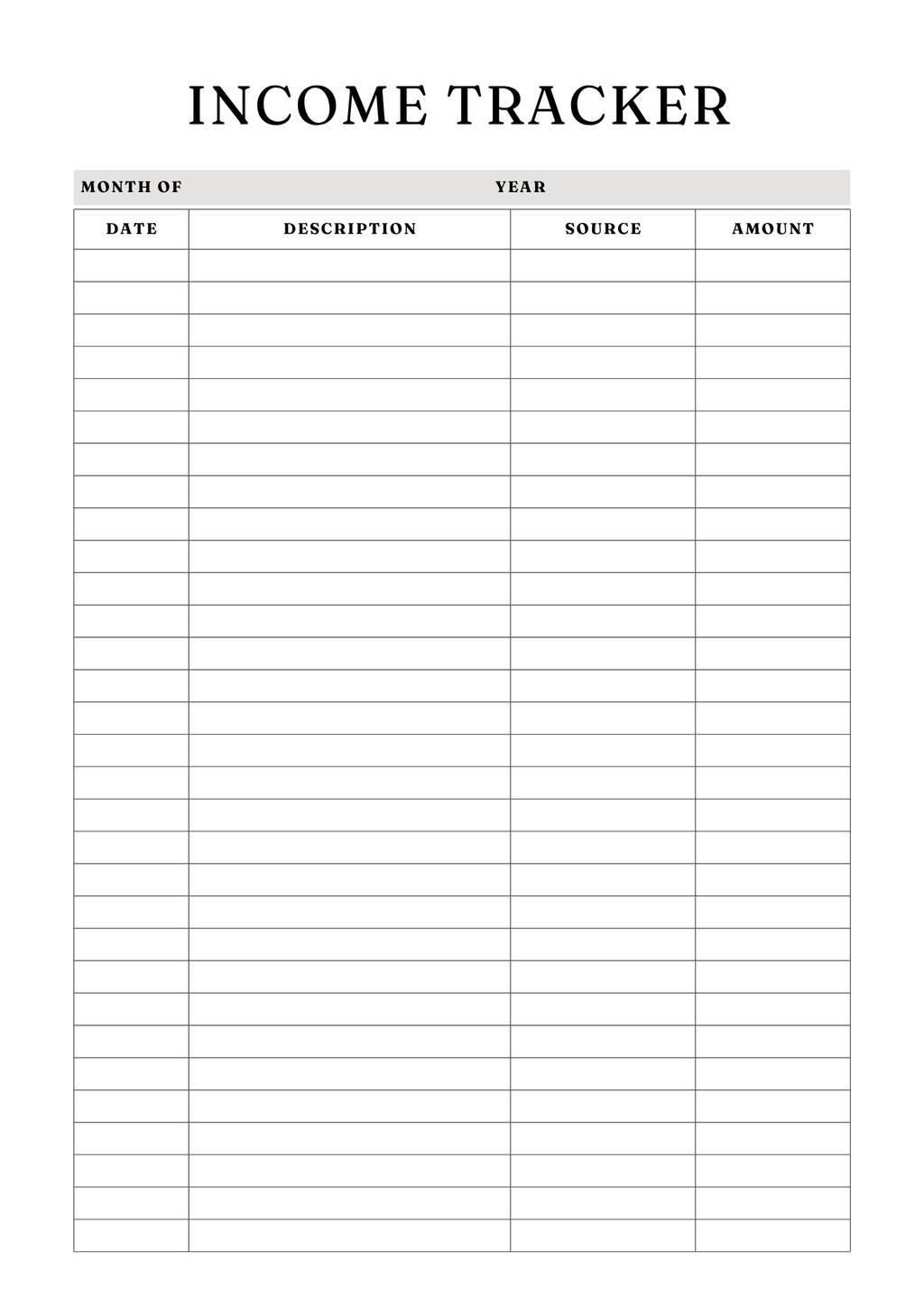 Household Management Planner