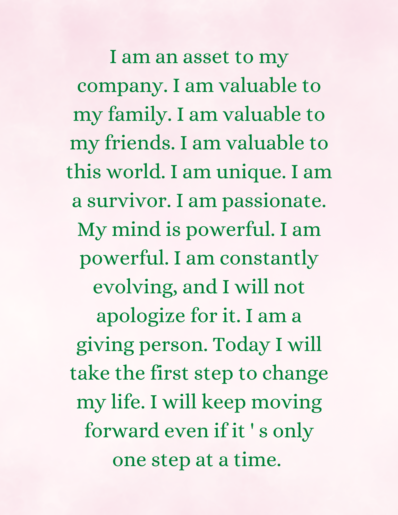 1000 Positive Affirmation for Women