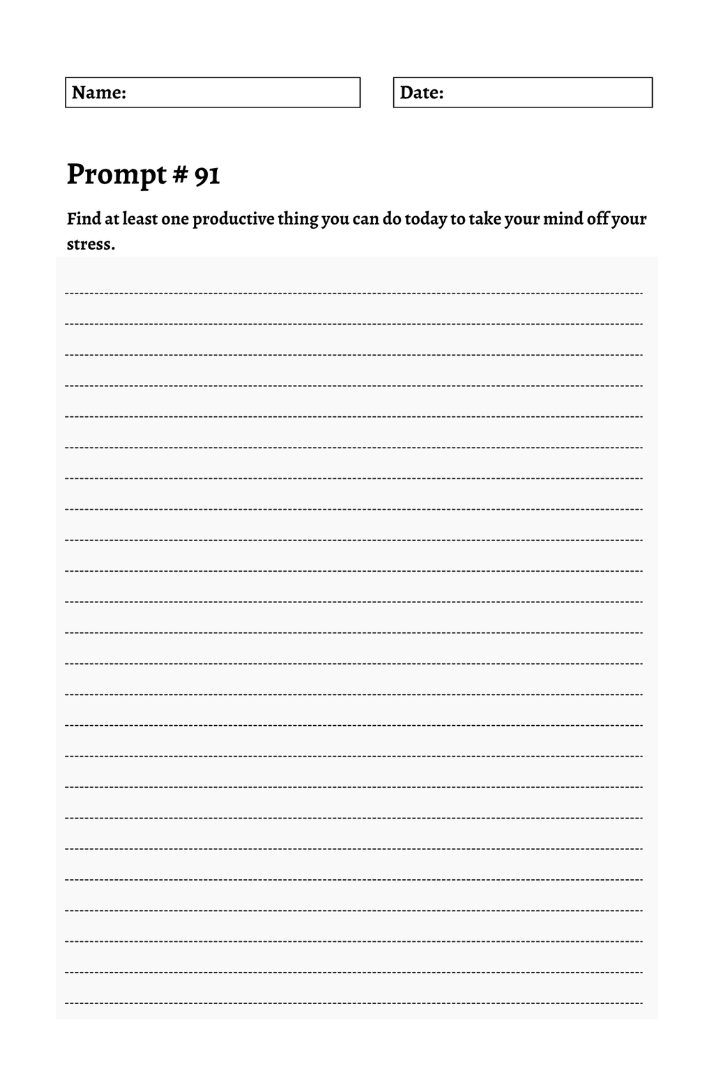 200 Mental Health Journey Prompts