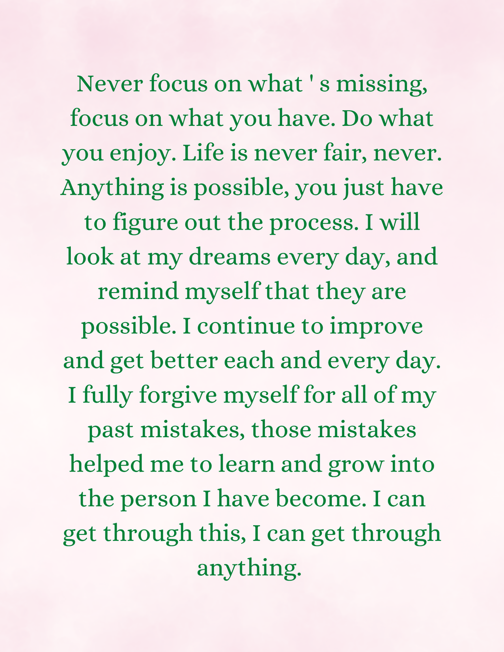 1000 Positive Affirmation for Women