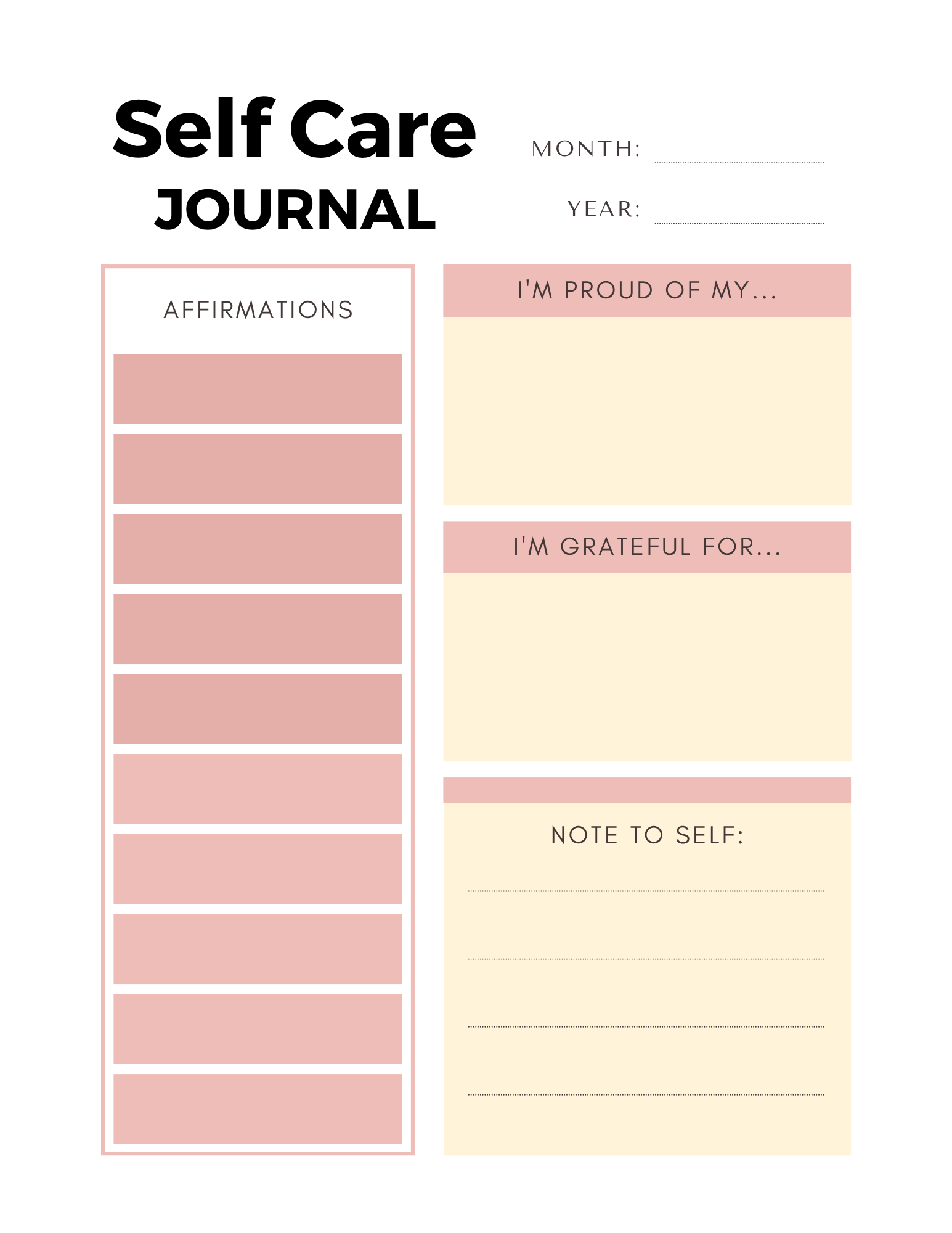 115 Pages Editable Canva Template