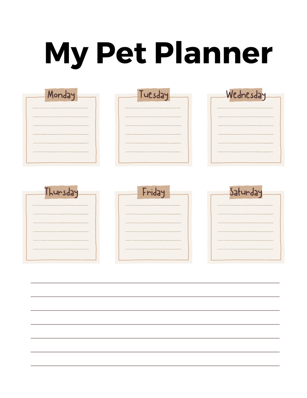 115 Pages Editable Canva Template