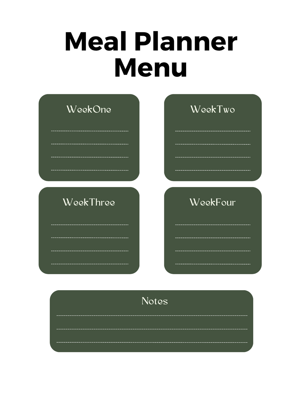 115 Pages Editable Canva Template