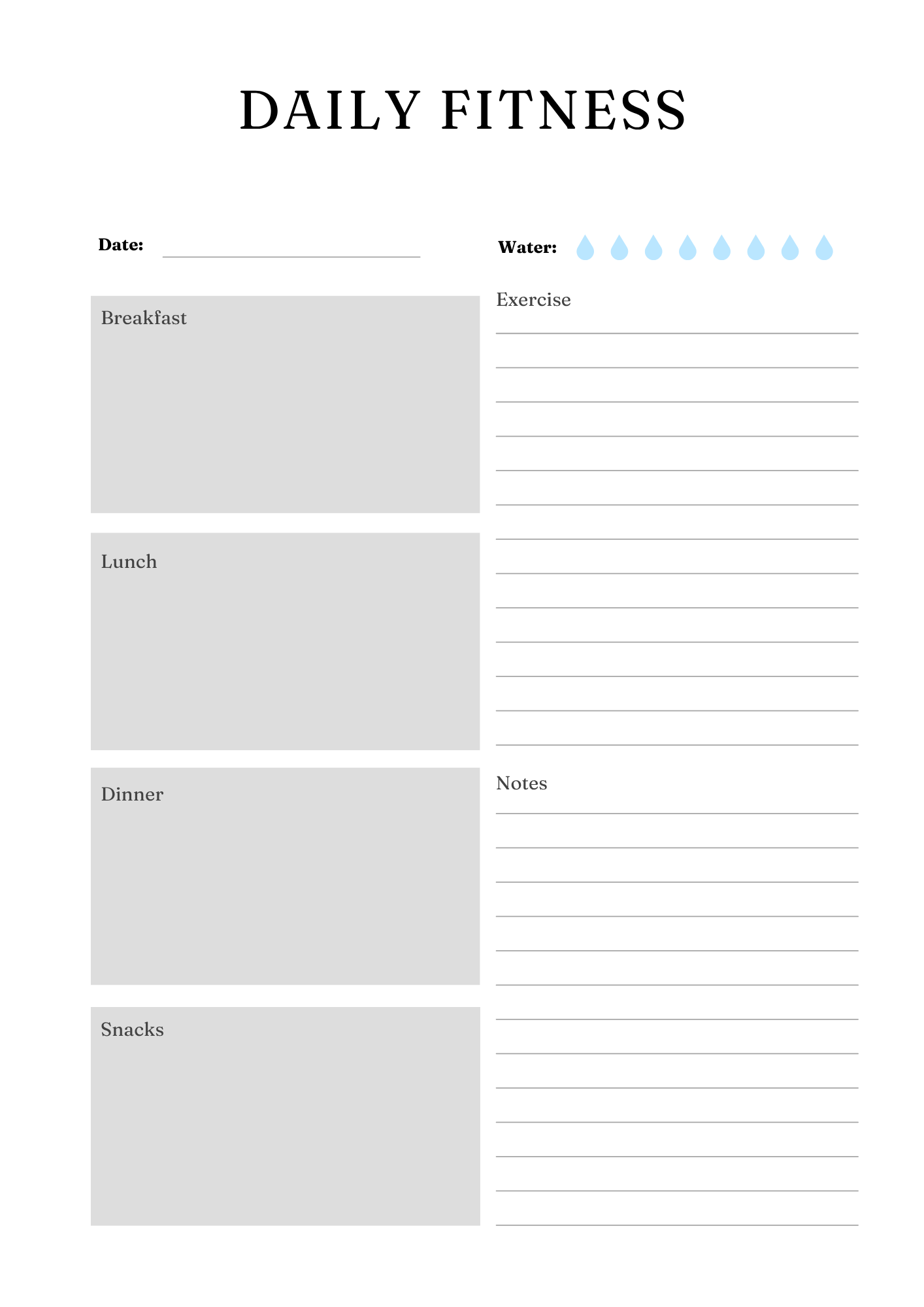 Ultimate Fitness Planner