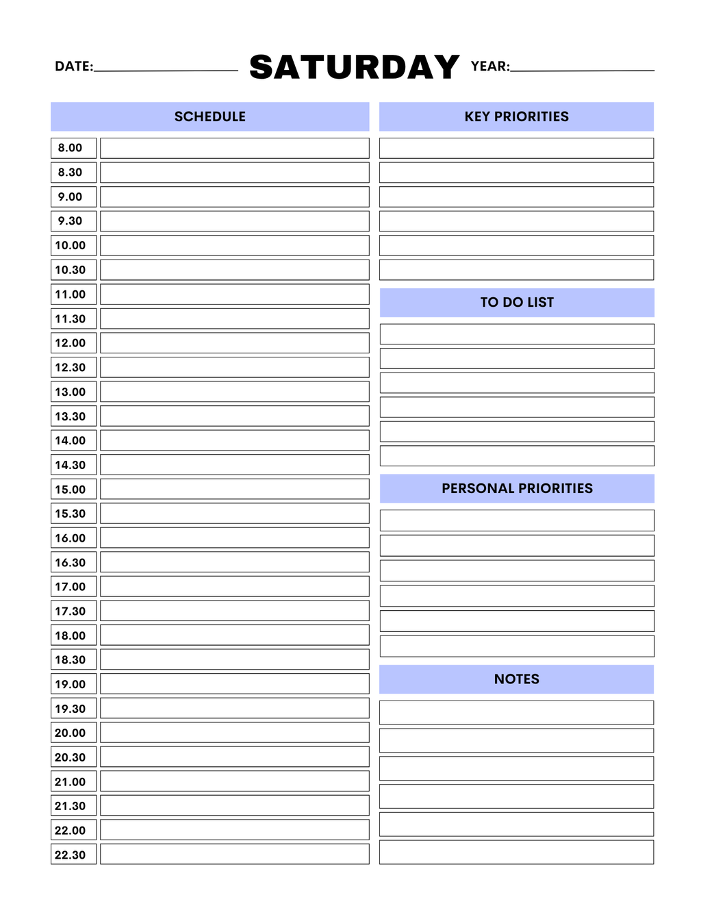 Work From Home Planner