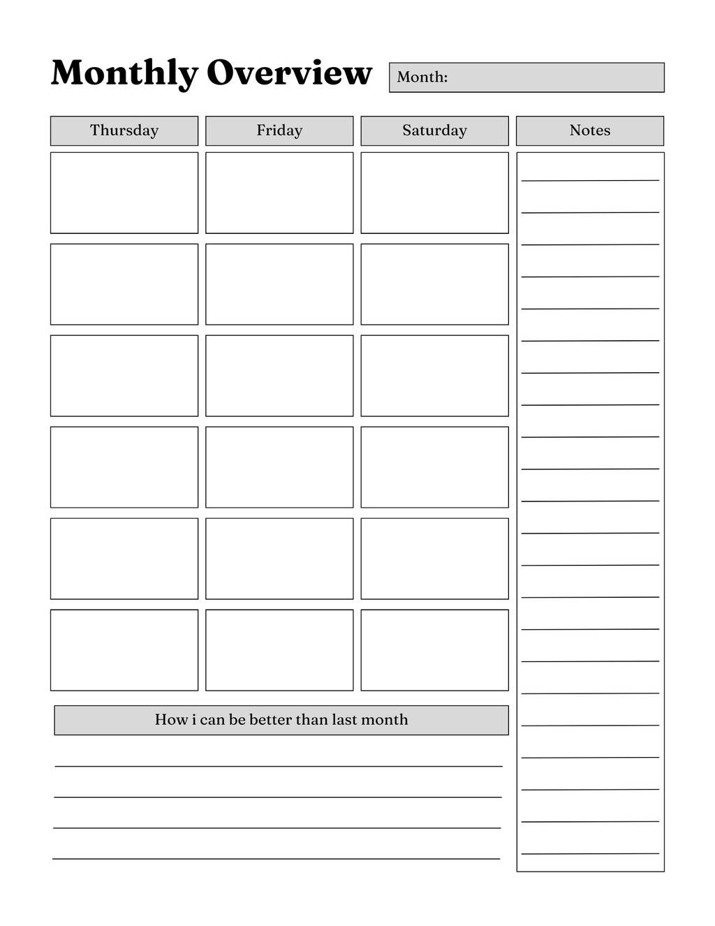 Social Media Success Planner