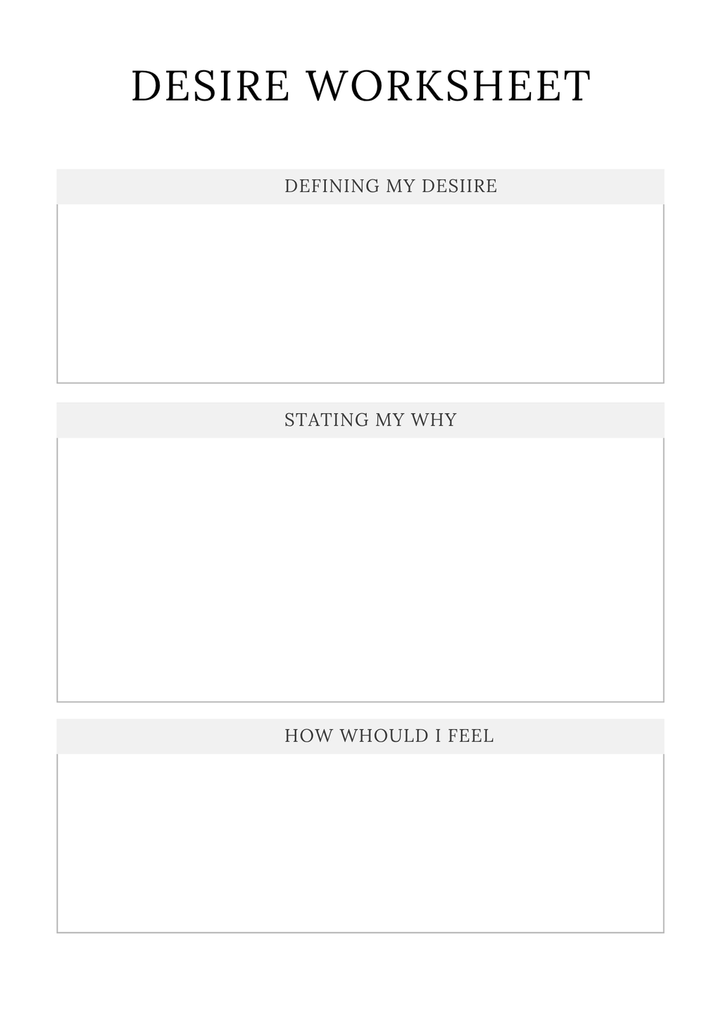 Law of Attraction Mastery Planner