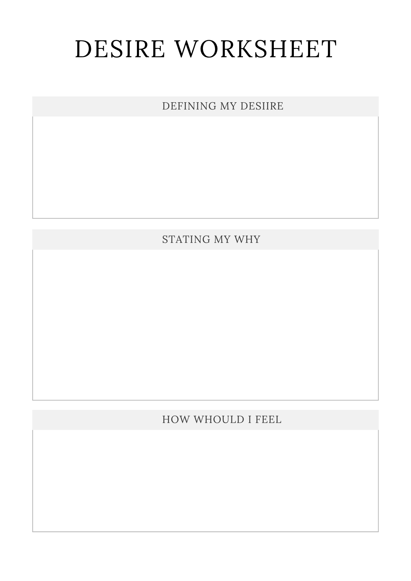 Law of Attraction Mastery Planner