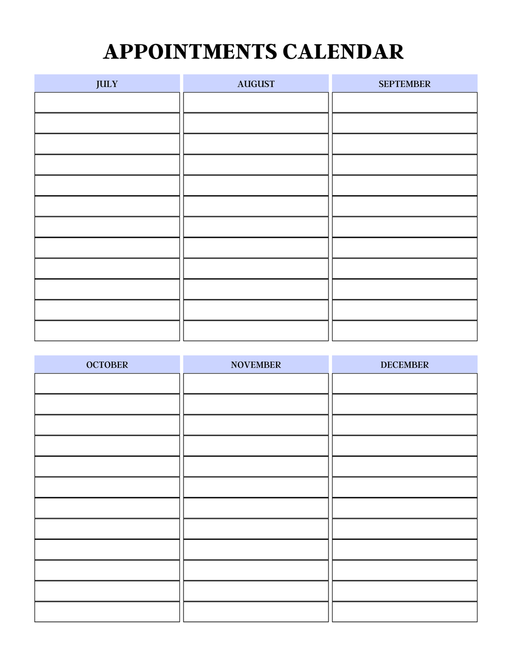 Comprehensive Medical Planner