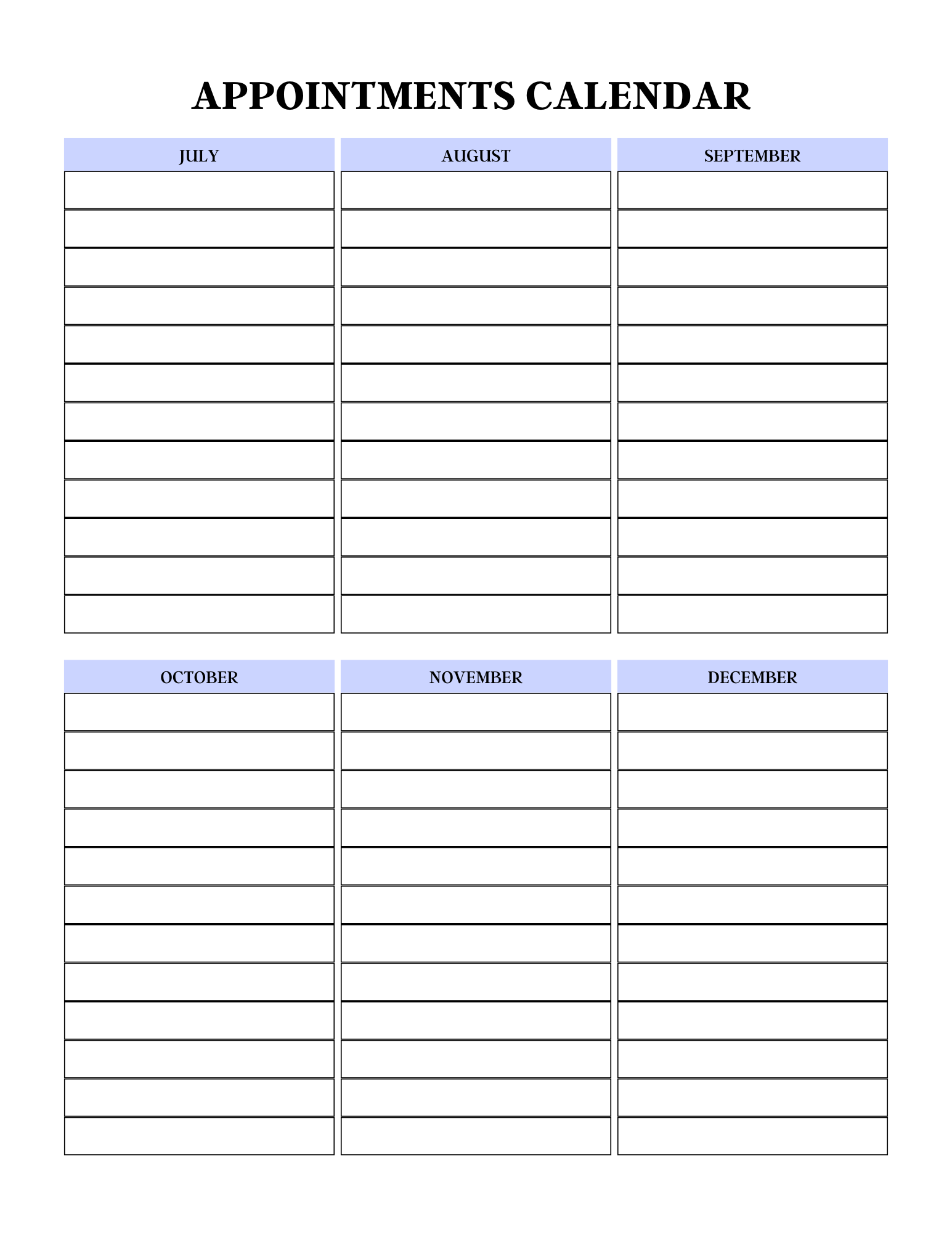 Comprehensive Medical Planner