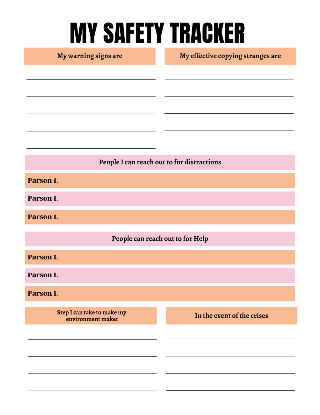 Self Control Activity Book