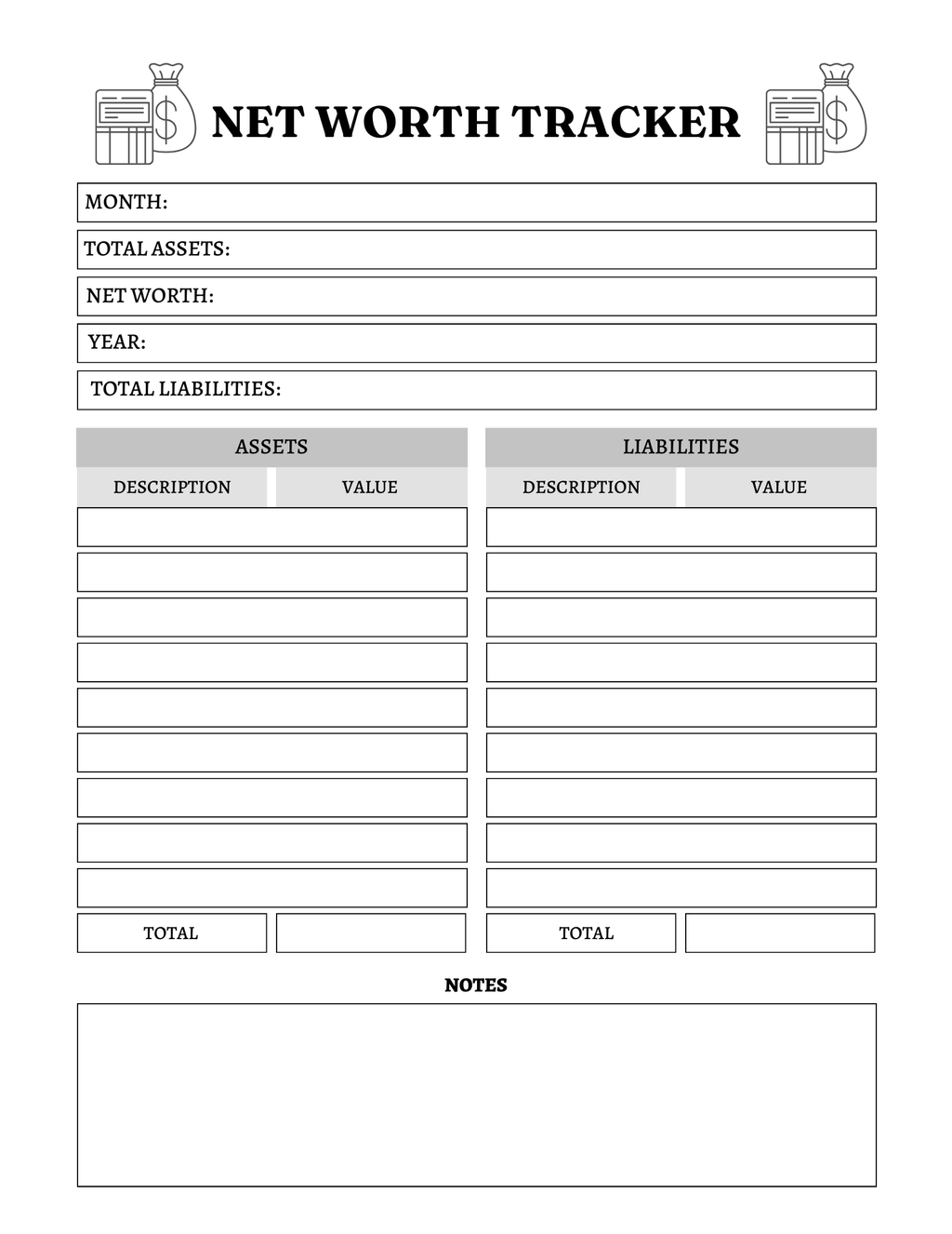 Comprehensive Financial Freedom Planner