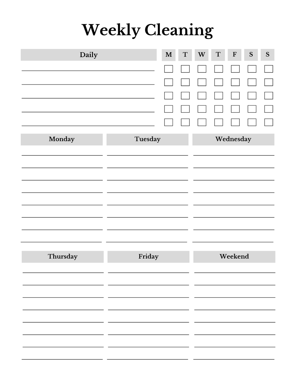 Complete Household Planner