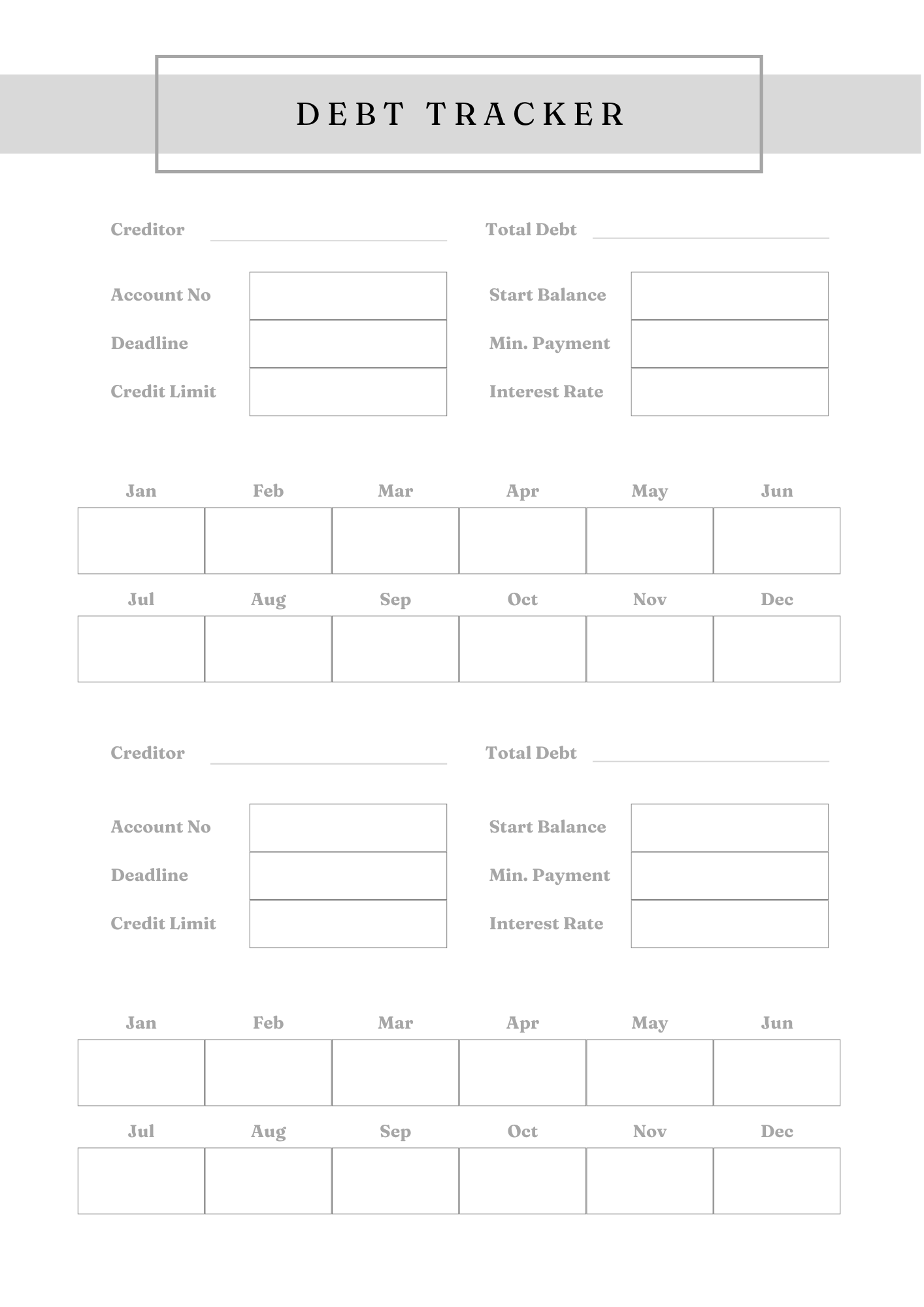 Ultimate Credit Score Tracker