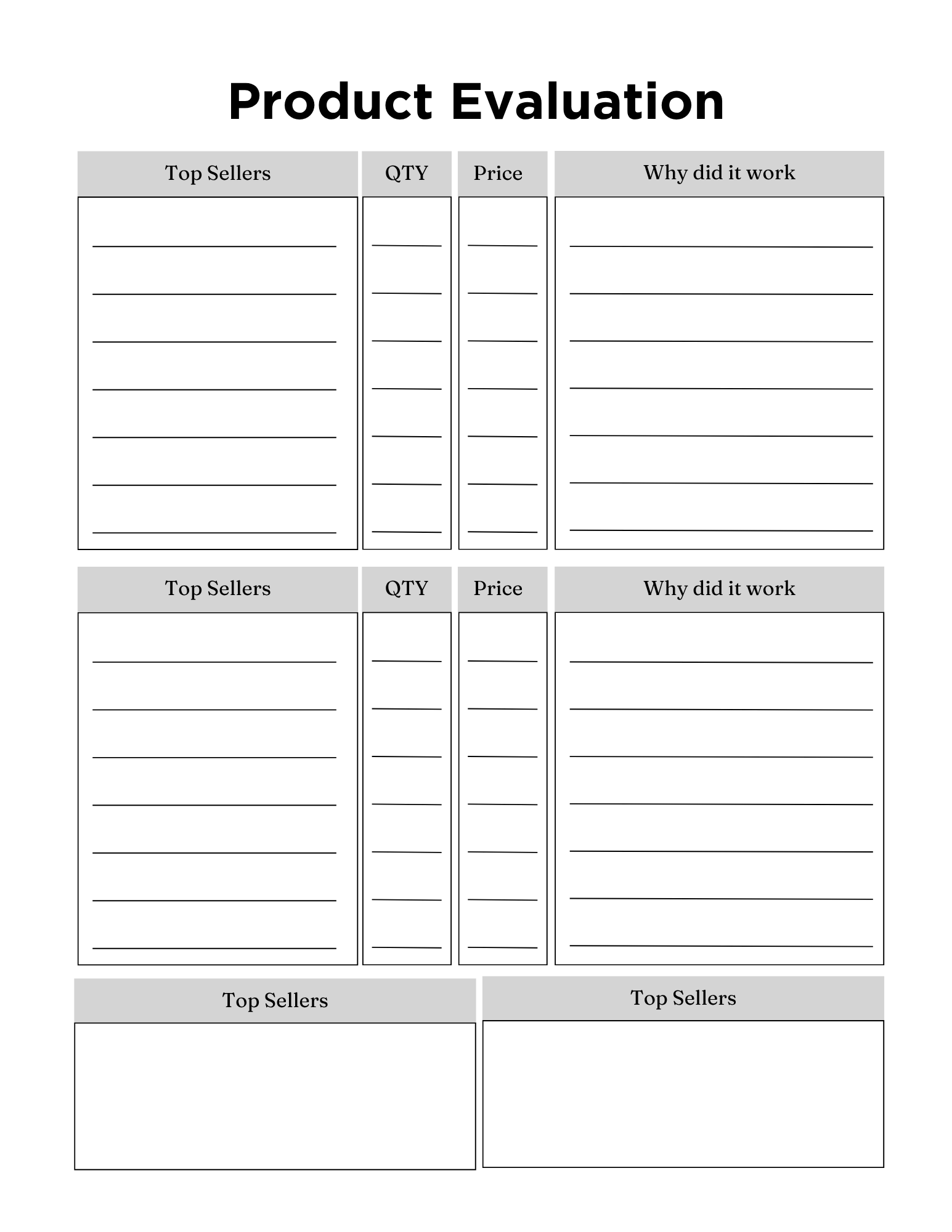 Side Hustle Planner