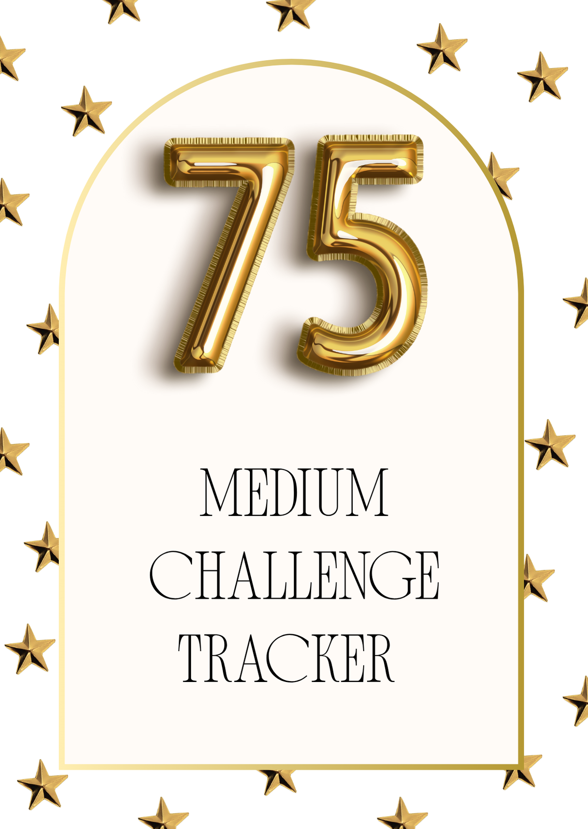 75 Day Medium Challenge Tracker