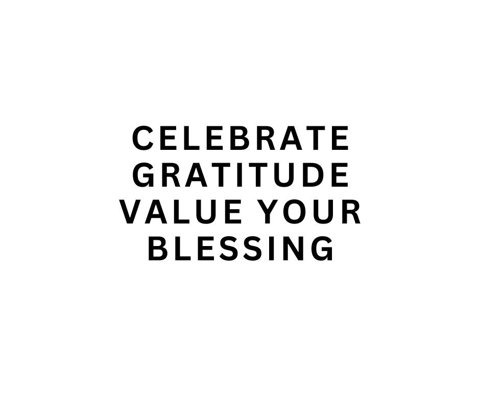 Celebrate Gratitude