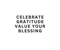 Celebrate Gratitude