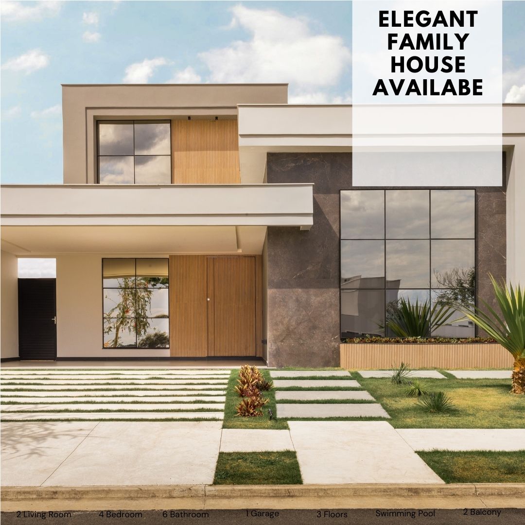 Elegant Family House Available