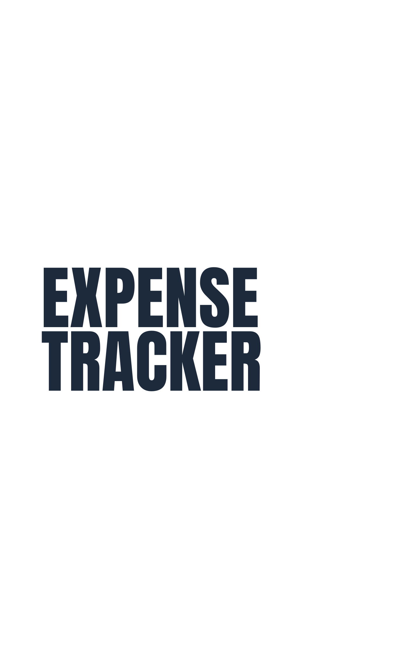 Simple Expense Tracker