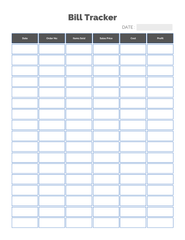 Bill Tracker