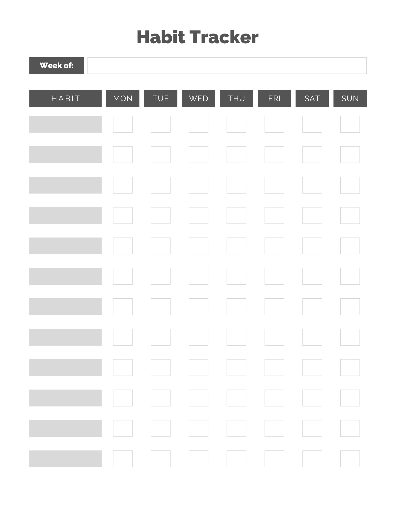 Habit Tracker